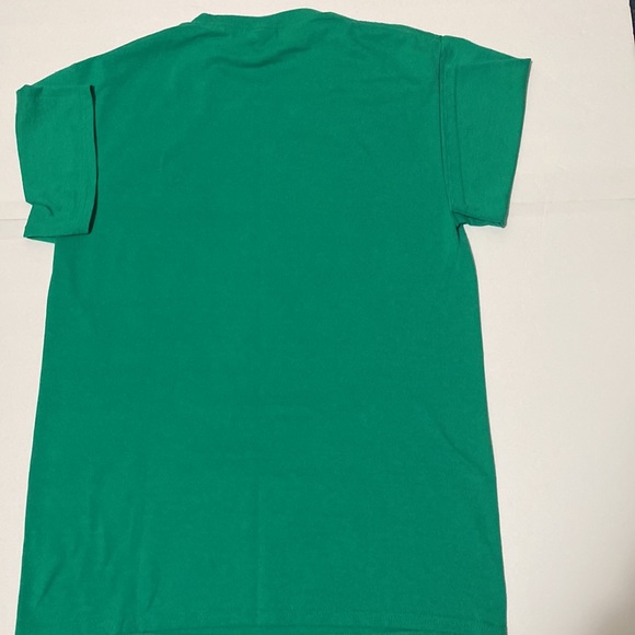 Sooubway Green Crew Neck Short Sleeve Shirt Size S - Picture 2 of 5